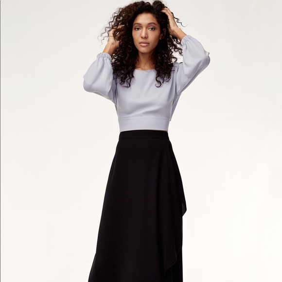 Aritzia black Wilfred Antonin blouse - Picture 5 of 16